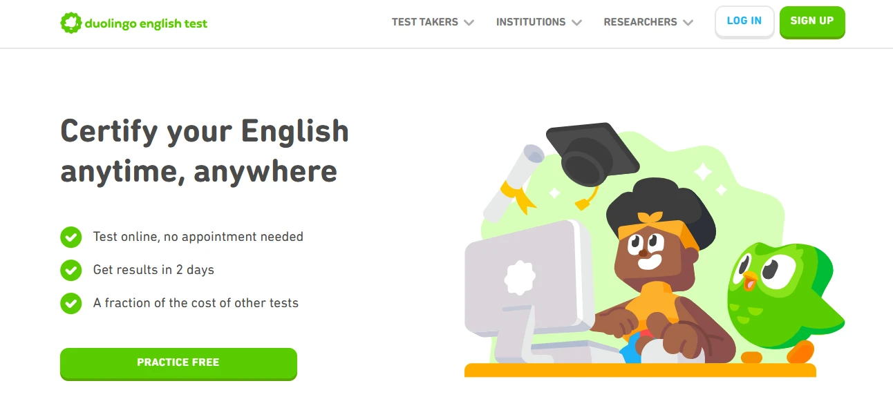 آموزش ثبت‌نام آزمون دولینگو 2026