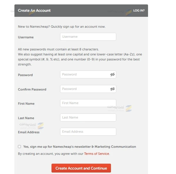 بهترین سایت خرید دامنه | ساخت حساب کاربری در نیم چیپ