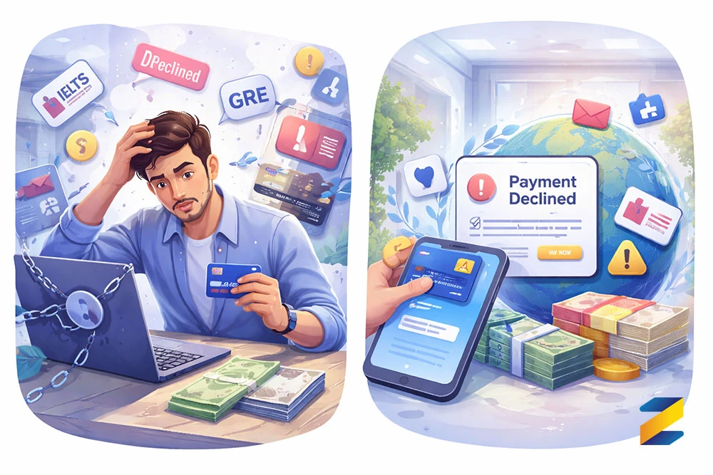 پیامدهای اشتباهات پرداخت آزمونهای بینالمللی