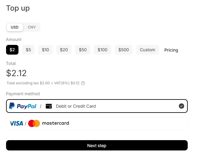 روش پرداخت DeepSeek API با ویزا، مسترکارت و پی‌پال در سال 2026